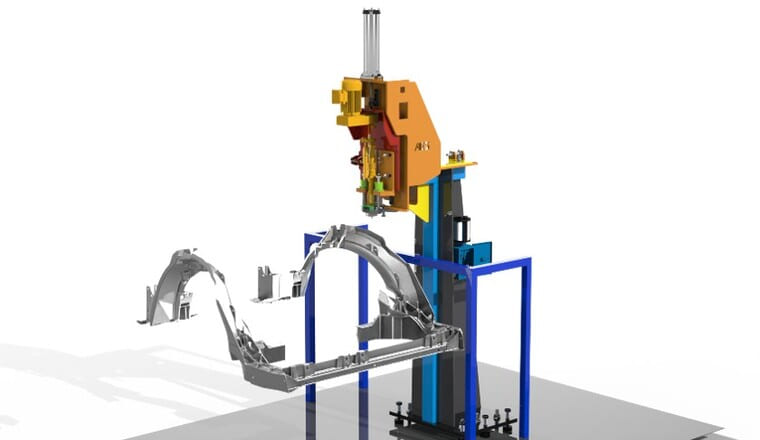 Automated Drill System For Casting